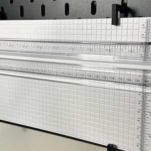 Cricut Paper Trimmer Holder: 3D Printed IKEA Skadis Pegboard Mount