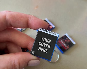 Custom Mini Game Case Keychain Personalised Gamer Gift Retro Console Style