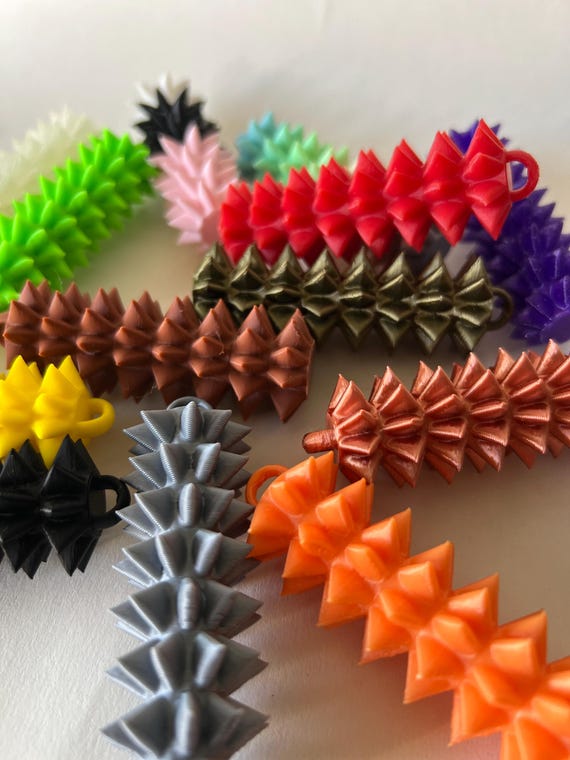Highest Intensity Spikey Sensory Fidget Keychain: Stimming Tool