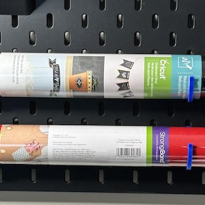 IKEA Skadis Vinyl Roll Holder: 3D Printed Cricut Organizer