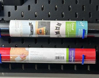 IKEA Skadis Vinyl Roll Holder: 3D Printed Cricut Organizer