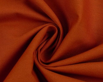 Cotton fabric "Heide" terracotta