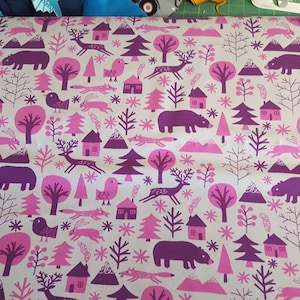 Cotton sweat &quot;Forest Animals&quot;