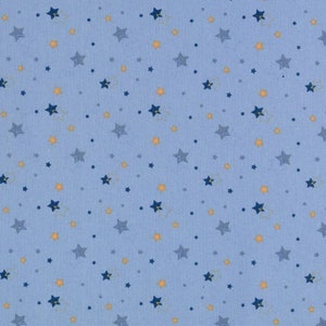 Tissu de coton « étoiles »