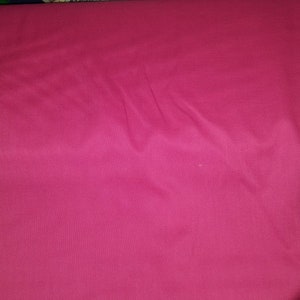 Cotton fabric uni pink