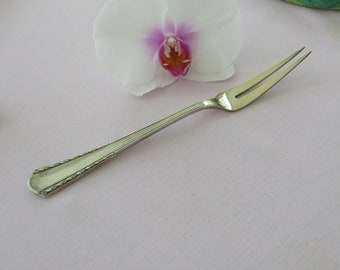 Antique meat fork, 800 silver
