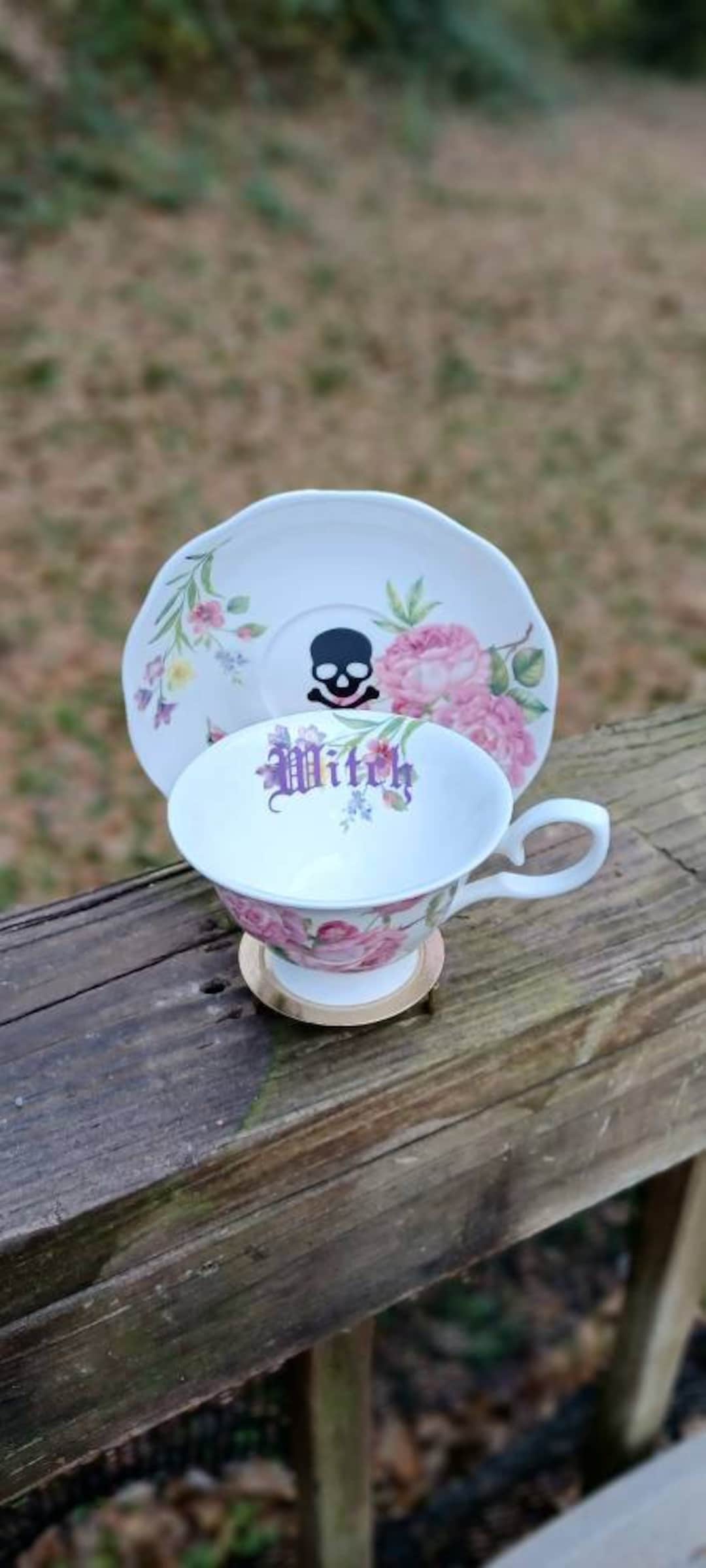 Vulgar Vintage Tea Cups and Saucers Etsy