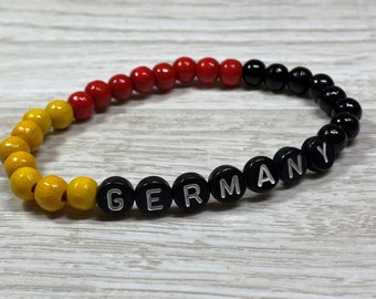 Fan Articles Football Fan Articles Euro Euro 2020 Flagg Bracelet Germany Italy France Croatia Russia Portugal Spain Turkey Switzerland