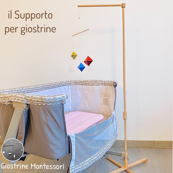 Supporto in legno regolabile per Giostrine (mobile)