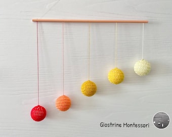 Giostrina Gobbi Arancione - Montessori mobile