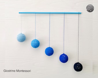 Giostrina Gobbi Azzurro - Montessori mobile