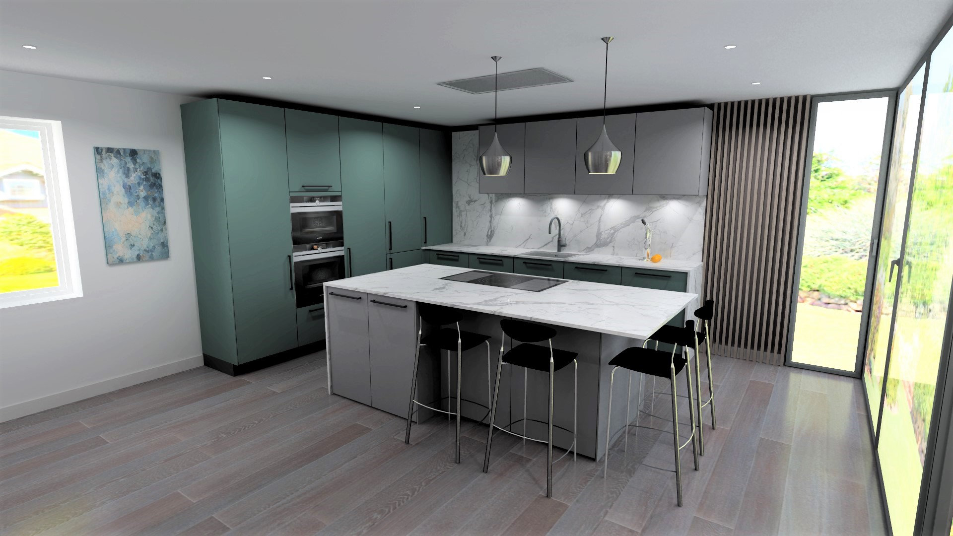 Kitchen Design Service / Interior Design / 3D Rendering / Online ...