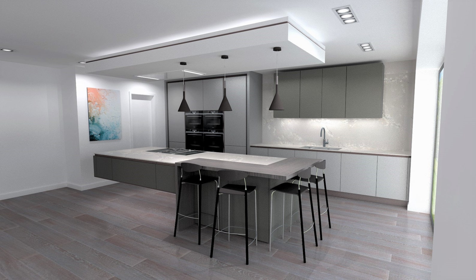 Kitchen Design Service / Interior Design / 3D Rendering / Online ...