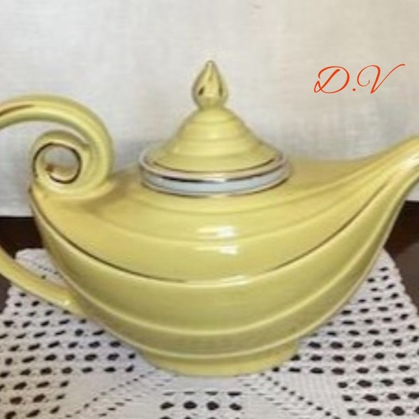 Vintage Hall "Aladdin" Teapot with Infuser-6 Cup