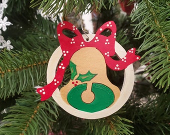 Wooden Cut Out Hand Painted Ornaments