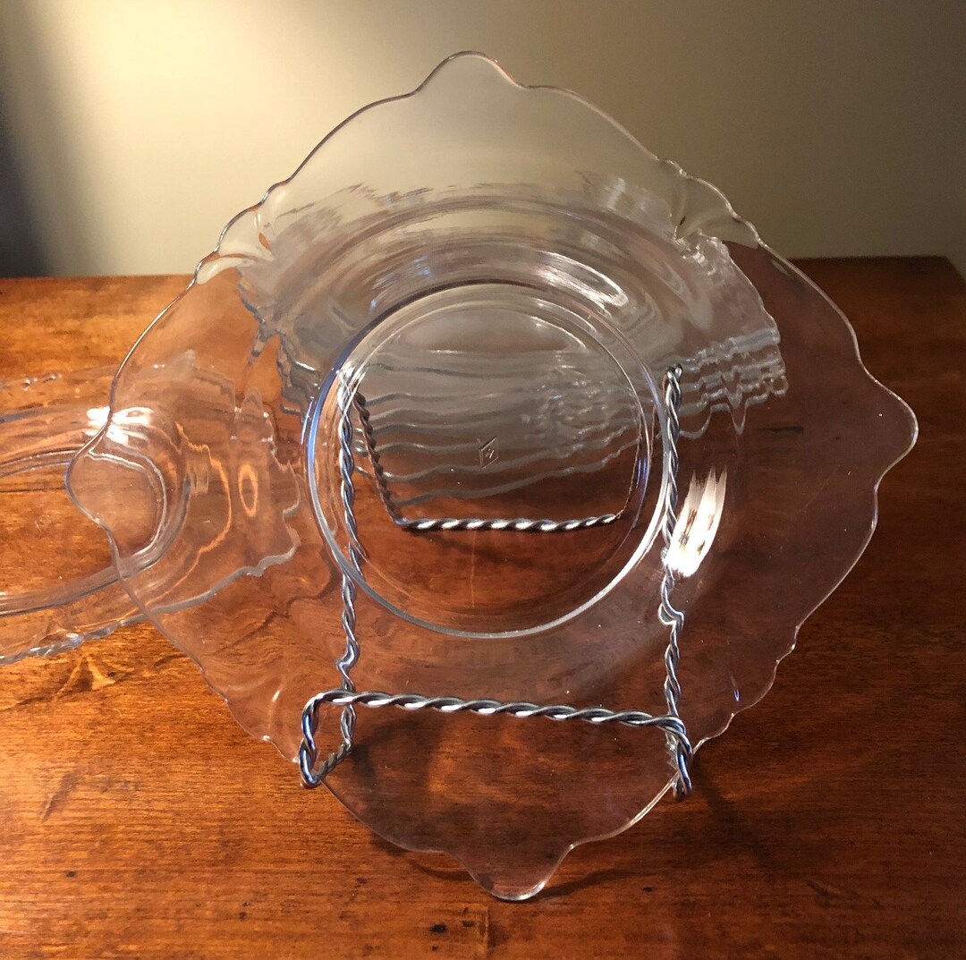 Heisey Dessert/luncheon Plates Set of 8 Etsy