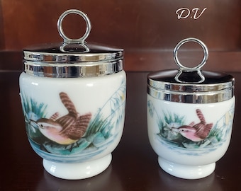 ヴィンテージ ロイヤルウースター エッグコドラー 3個セット 磁器、卵