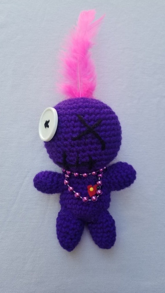 purple voodoo doll