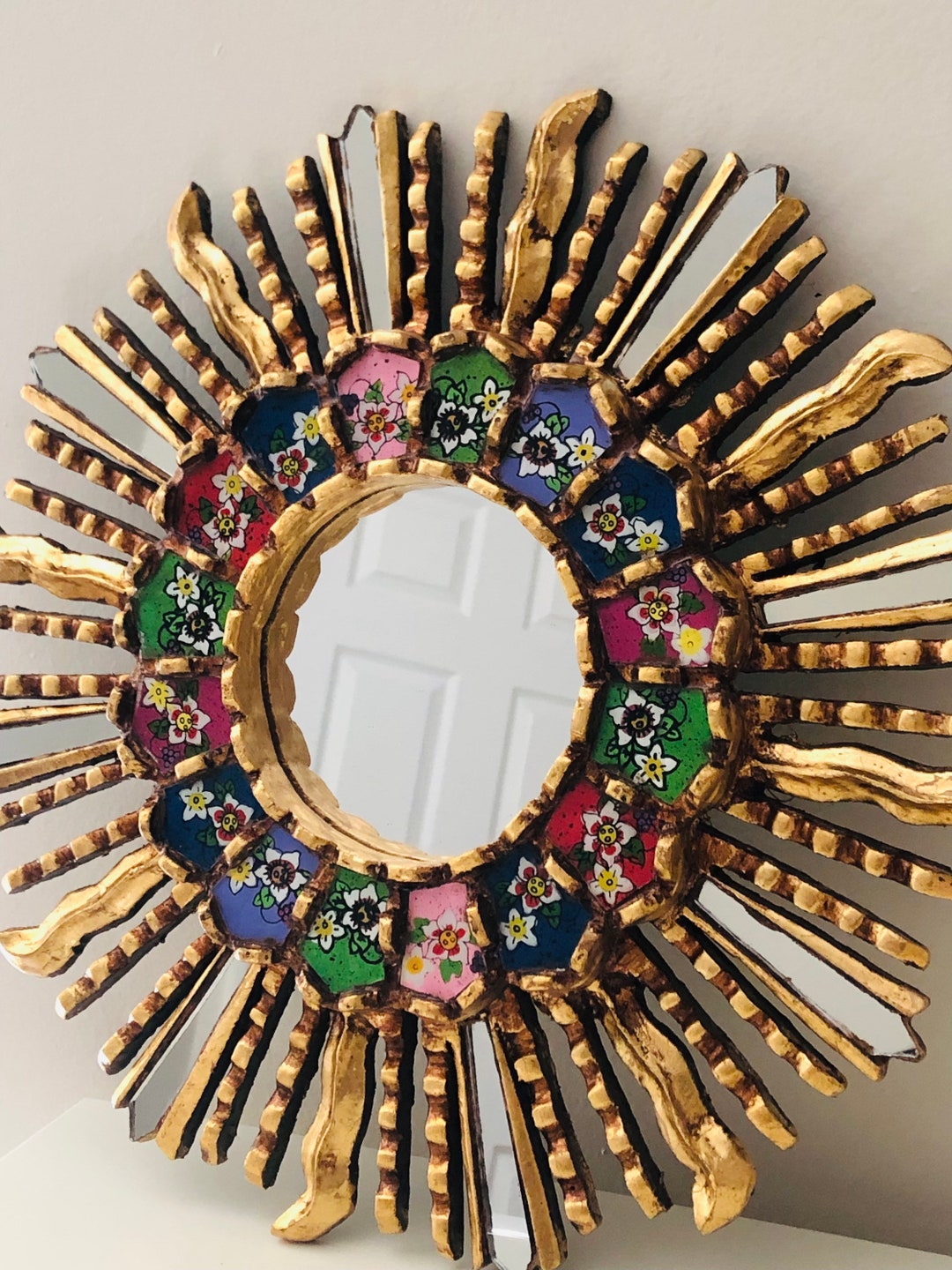 Handmade Peruvian Wall Mirror Etsy