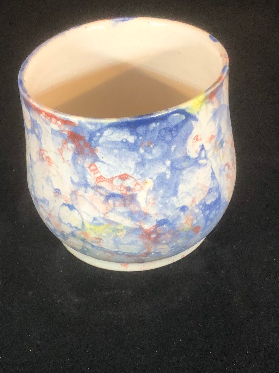 Bubble Glazed Tumbler on Stoneware Etsy UK