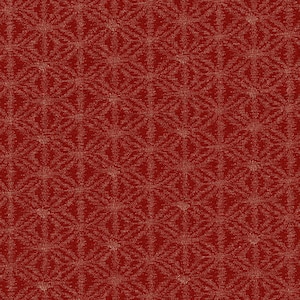 Sevenberry Kasuri red Japanese fabric, Japanese cotton