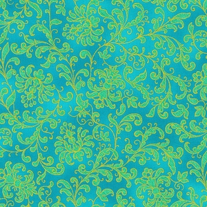 Kaufman Joli Bijou tükis-grün-gold