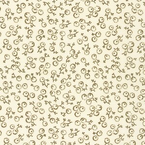 Kaufman Stevenson County cotton fabric off-white, ivory