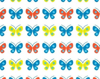 Kaufman Stoff Schmetterlinge