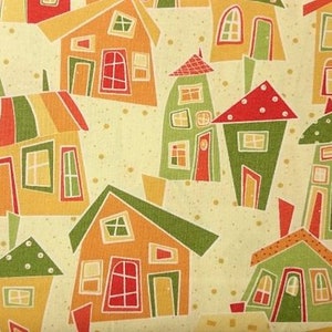 Wilmington Prints Marmalade Cottage Panel Cotton Fabric Children's Fabric image 2