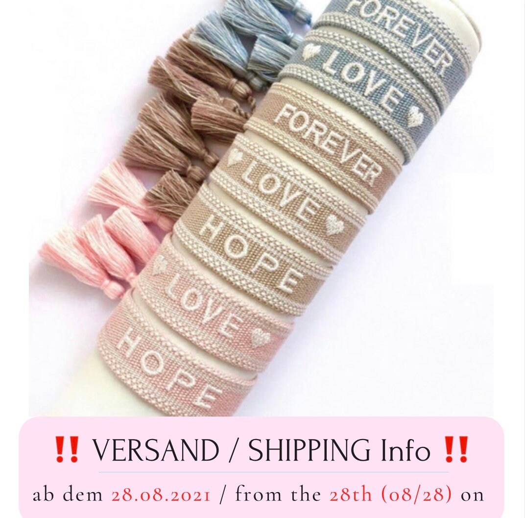 embroidered bracelet friendship bracelet web bracelet summer trend gi…