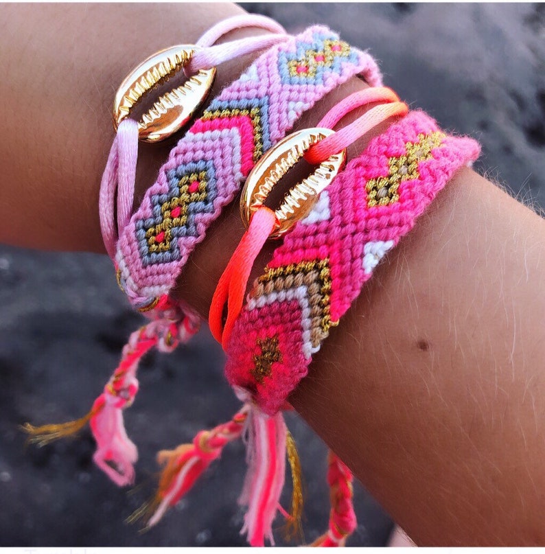 Freundschaftsarmband Gewebt - Verstellbares Webarmband Für Jeden Style