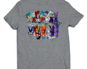 Manga Anime Dragon Ball Goku Sayan Super Sayan Tshirt