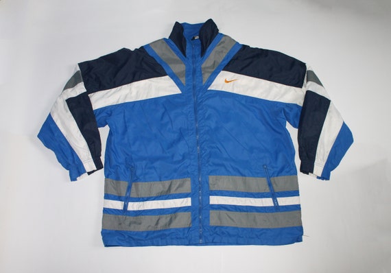 colorblock windbreaker nike