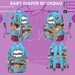 Customizable Multi-function Diaper Backpack Diaper Bag - Etsy
