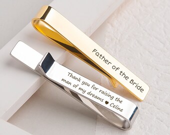 Select Gifts Ringbearer Wedding Title Gold Tie Clip Bar Engraved Message Box Select Gifts Ringbearer Wedding Title Gold Tie Clip Bar Engraved Message Box