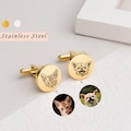 Dog Cufflinks Custom - Cuff Links Pet Portrait - Personalized Cat Cufflinks - Wedding Cufflinks Groomsmen Gifts - Christmas Gifts For Him