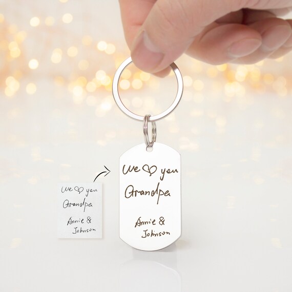 Signature keychain best sale