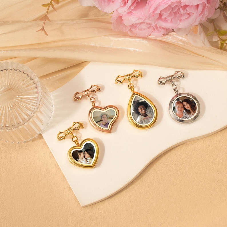Graduation Memorial Photo Pin - Custom Graduation Brooch With Photo for ...
