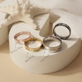 Christmas Gift For Him - Custom Engraved Ring - Stainless Steel Ring - Promise Ring Customized Ring - Personalized Ring 2.5mm, 4mm, 7mm Wide
