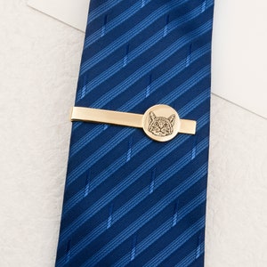Wedding Gift for Groom Dog Tie clip Custom Tie Clip Tie Clip Personalize Pet Portrait Engraved Tie Bar Logo Tie Clip image 8