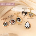 Graduation Memorial Photo Pin - Custom Graduation Brooch with Photo for Remembering Loved Ones - College Graduation Gifts for Him or Her