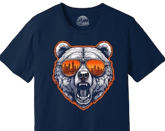T-shirt Chicago Bear Ditka Shades