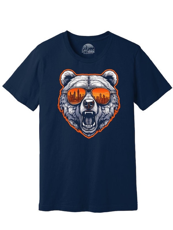Chicago Bear Ditka Shades T-shirt - Etsy Chicago Bear Ditka Shades T-shirt - Etsy