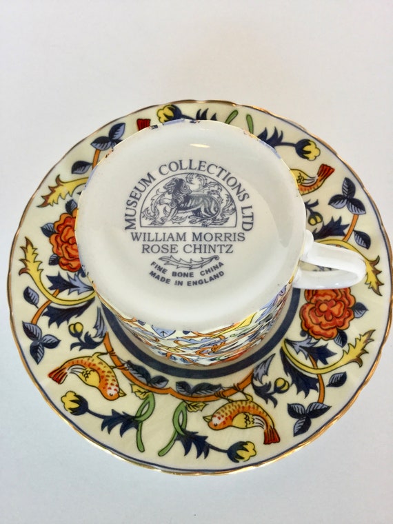 China Cup And Saucer By Museum Collections Ltd Tea Cup And Saucer