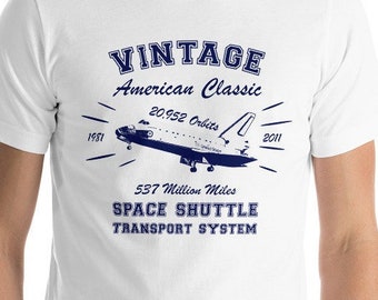 NASA t shirt Vintage Space Shuttle