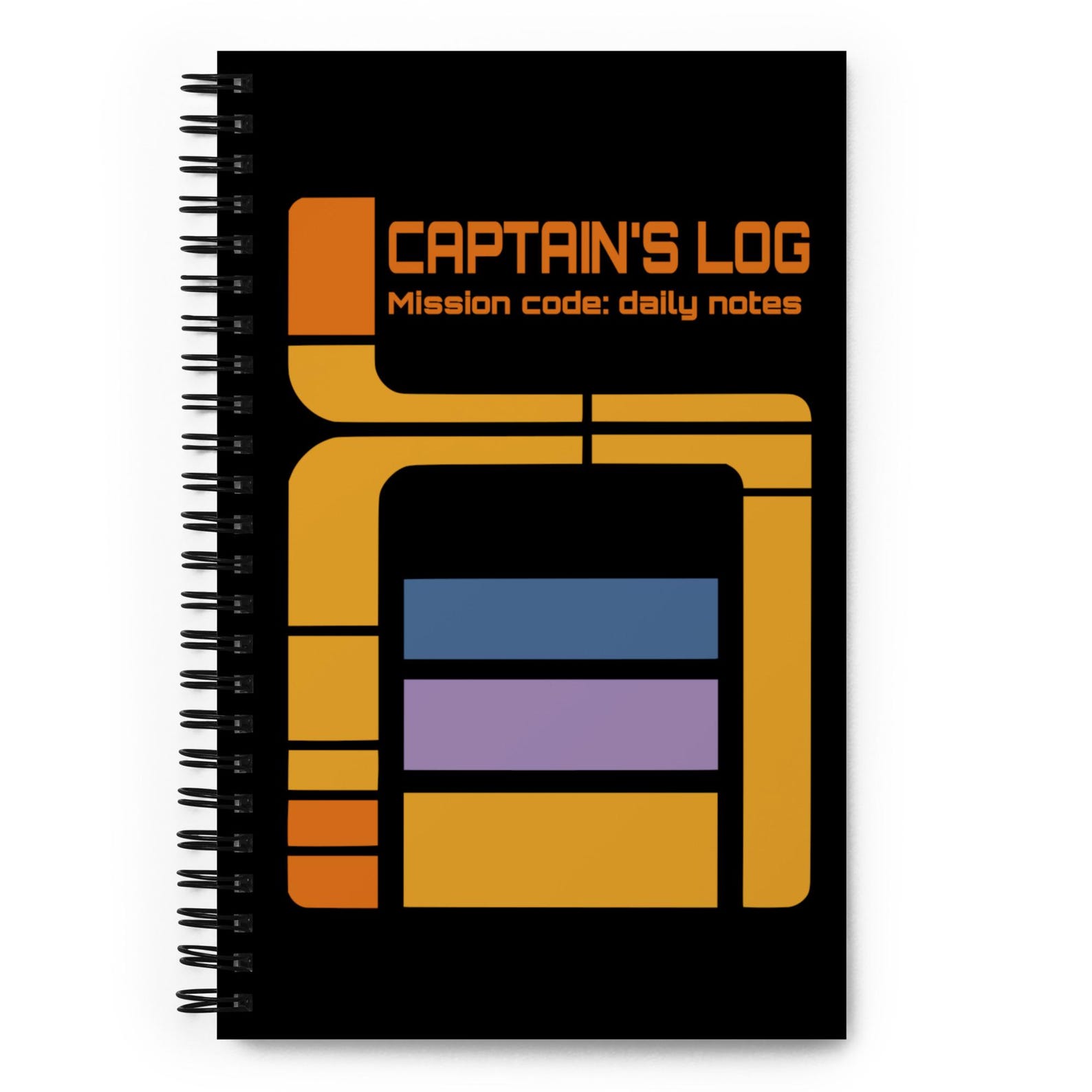 Captain's Log Notebook – Star Trek TNG Inspired Journal – Travel ...