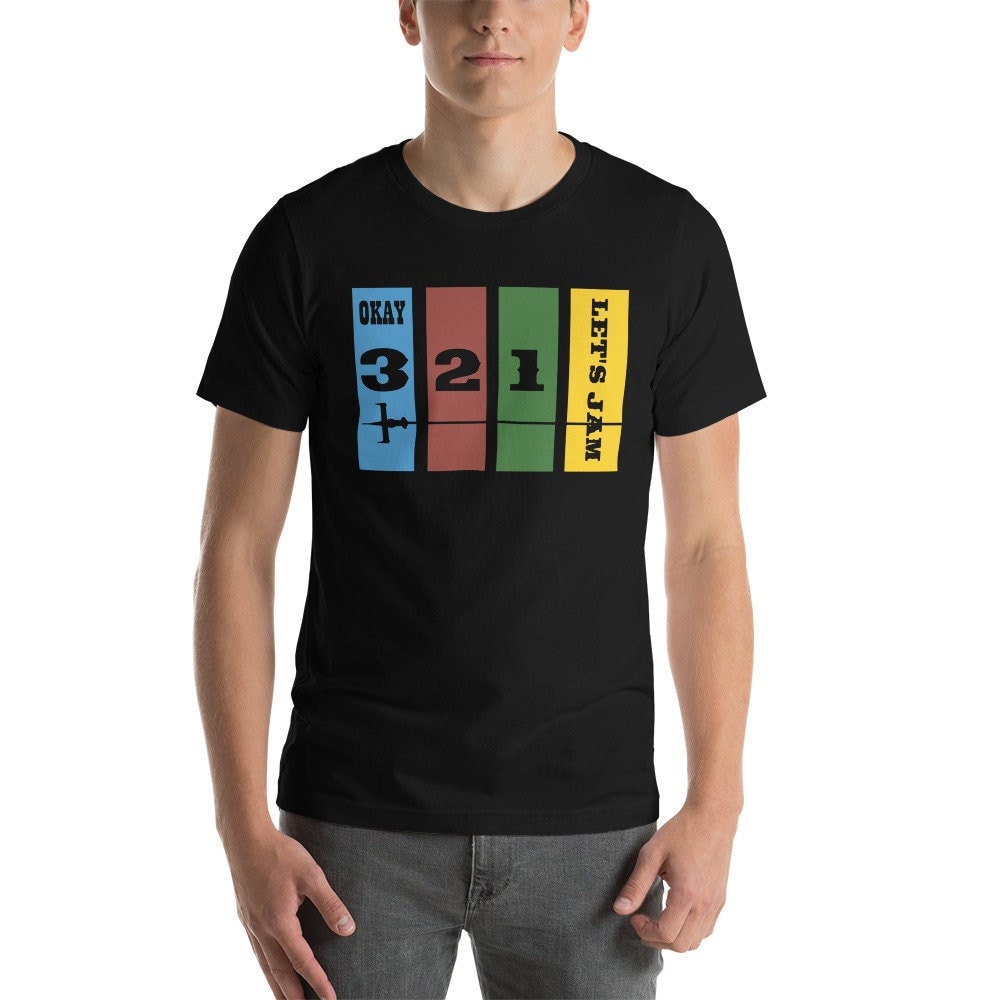 Anime Tshirt Okay 3..2..1..let's Jam - Etsy