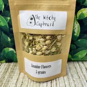 Dried Jasmine Flower Loose Herb 5 Gram Herb Pack