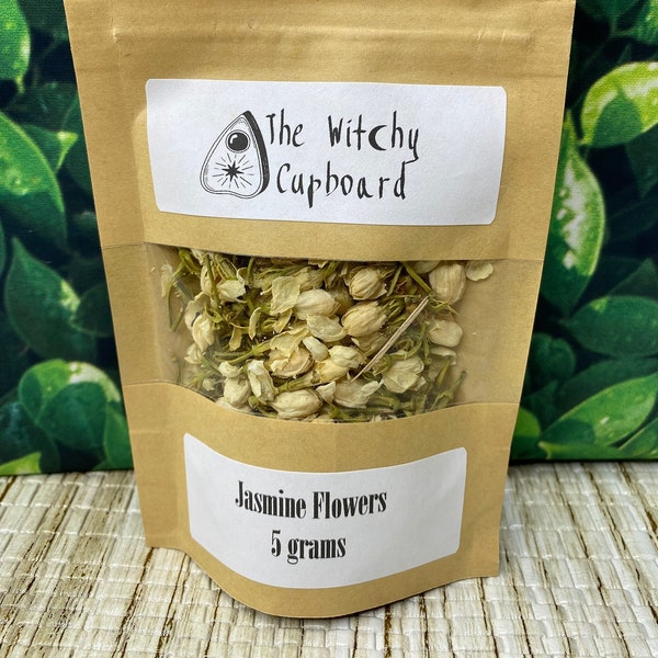 Dried Jasmine Flower Loose Herb 5 Gram Herb Pack