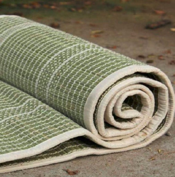 Darbha Grass Yoga Mat \u0026 Cotton Bag | Etsy